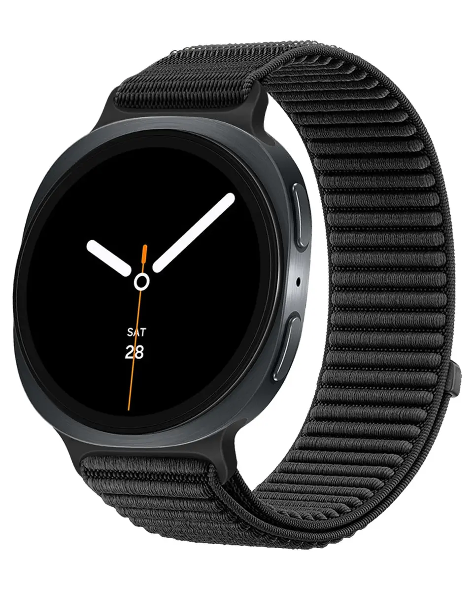 MAKCPOIMER Nylon Loop Sport Band Compatible with Samsung Galaxy Watch9/8/8 Classic 40mm/44mm/46mm | Breathable & Adjustable - main product image