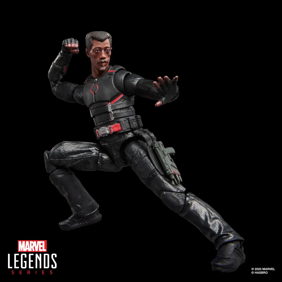 Marvel Legends Series Marvel's Blade Action Figure 6-Inch (15 cm) | Movie-Inspired Collectible with 7 Accessories - view 5