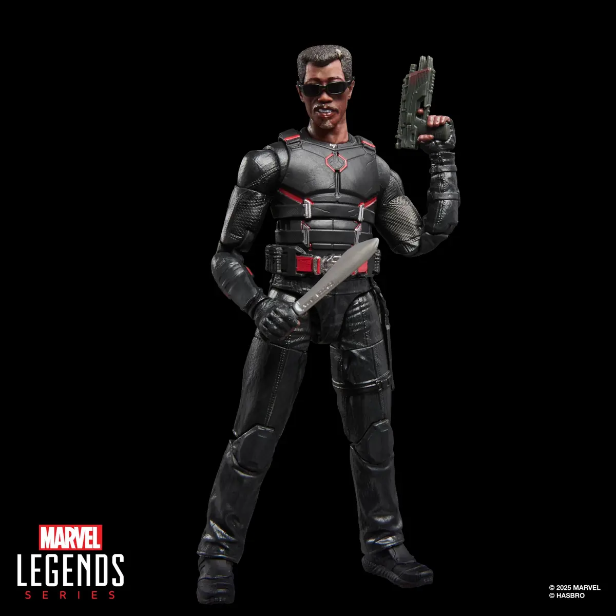 Marvel Legends Series Marvel's Blade Action Figure 6-Inch (15 cm) | Movie-Inspired Collectible with 7 Accessories - view 3