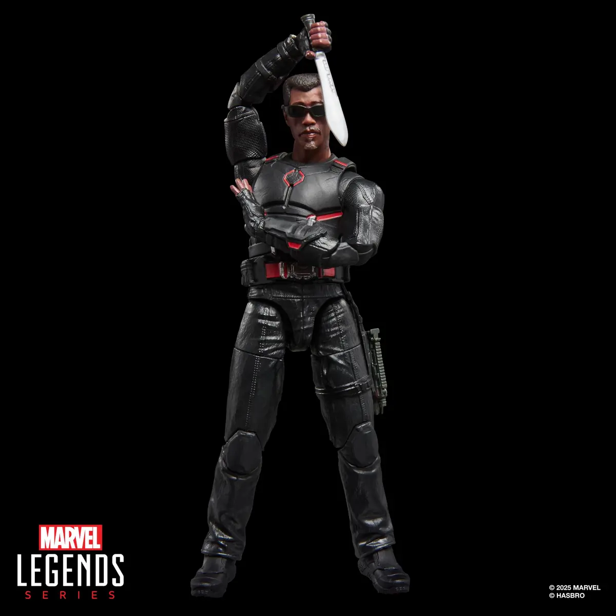 Marvel Legends Series Marvel's Blade Action Figure 6-Inch (15 cm) | Movie-Inspired Collectible with 7 Accessories - view 4