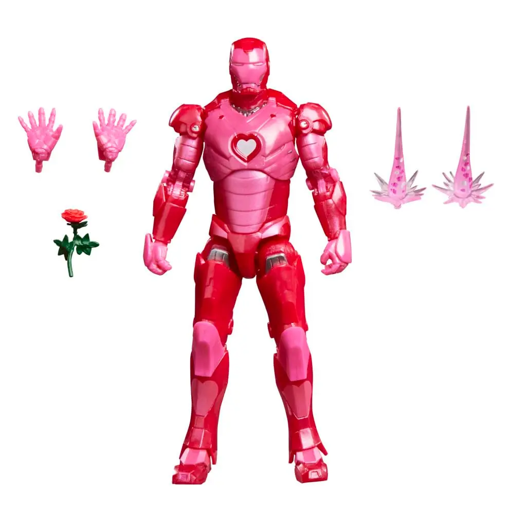Marvel Legends Series I Love You 3000 Iron Man 6-Inch Action Figure | Heart-Themed Collectible Gift - main product image