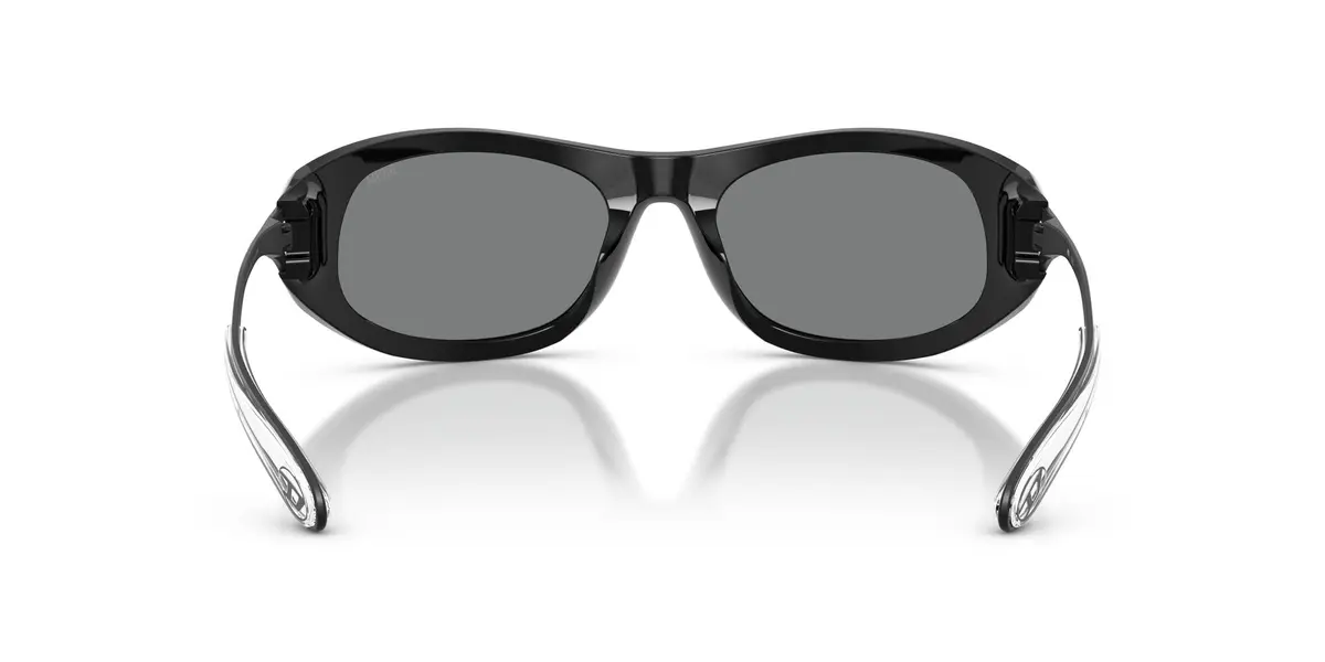 Diesel DL2007U Universal Fit Sunglasses 57 mm | Cat Eye, UV Protection, Black/Dark Grey - view 4