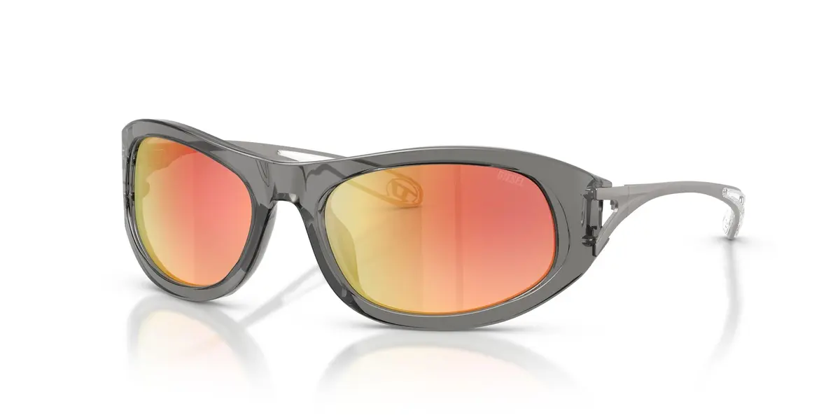 Diesel DL2007U Universal Fit Sunglasses | Cat Eye, UV Protected, 57 mm - view 2