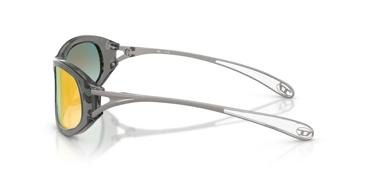 Diesel DL2007U Universal Fit Sunglasses | Cat Eye, UV Protected, 57 mm - view 3