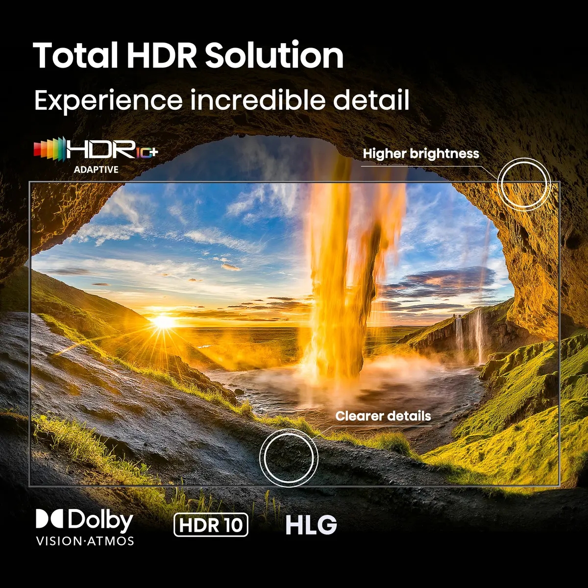 Hisense 55" E6 Cinema Series Hi-QLED 4K UHD Smart Fire TV (55E6QF) - AI Light Sensor, Dolby Vision Atmos, Voice Remote with Alexa - view 6
