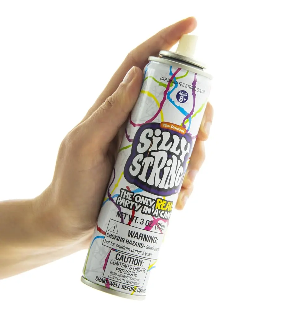 Silly String PARTY_SUPPLIES 48 pack | Assorted Colors, 3 oz Large Can – The Only Real Party in a Can! Be Silly! Shoots over 15ft! - view 3