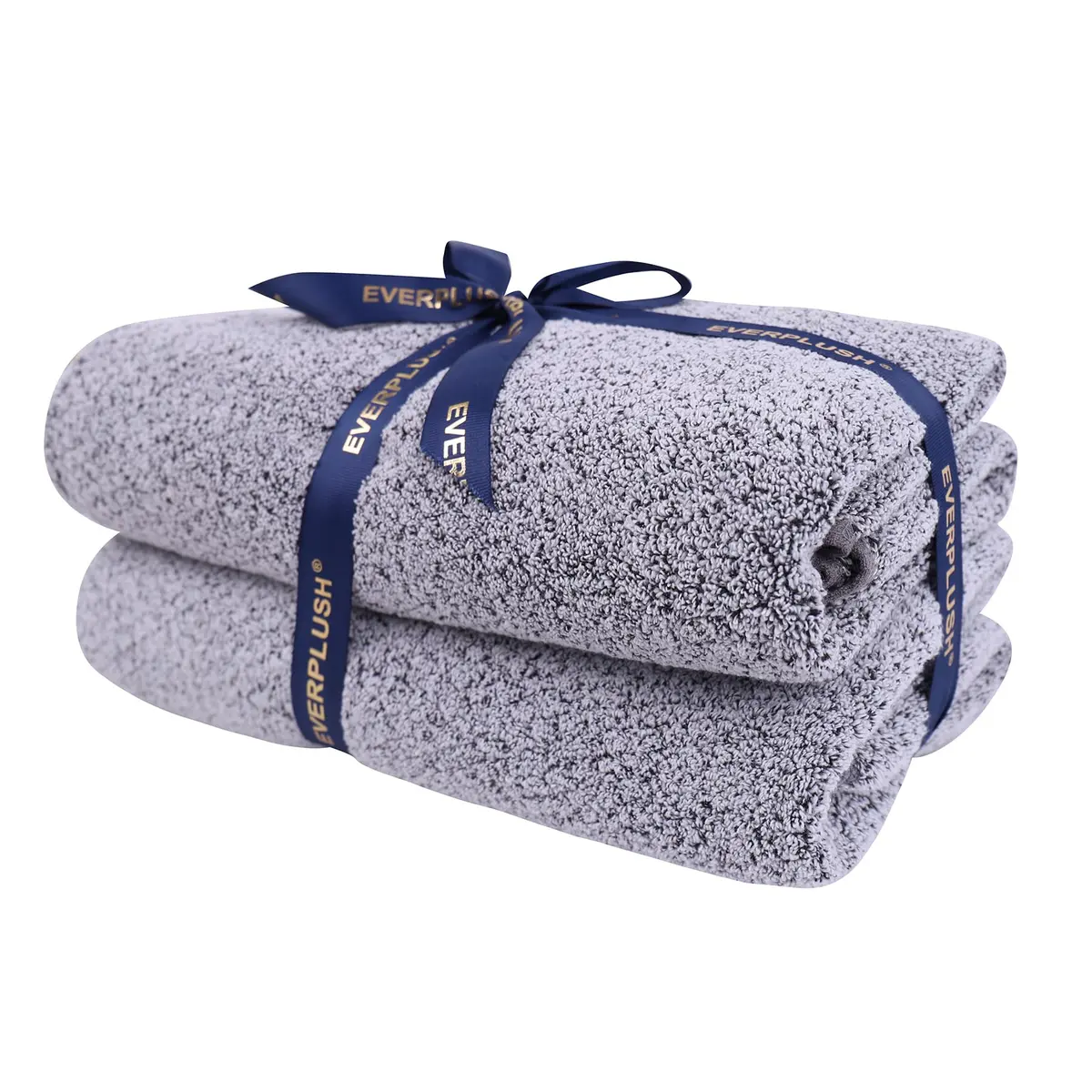 Everplush Diamond Collection Extra Large Bath Towel Sheet – 2 PK, Super Soft & Highly Absorbent, Quick-Drying, Oversized & Thick - main product image