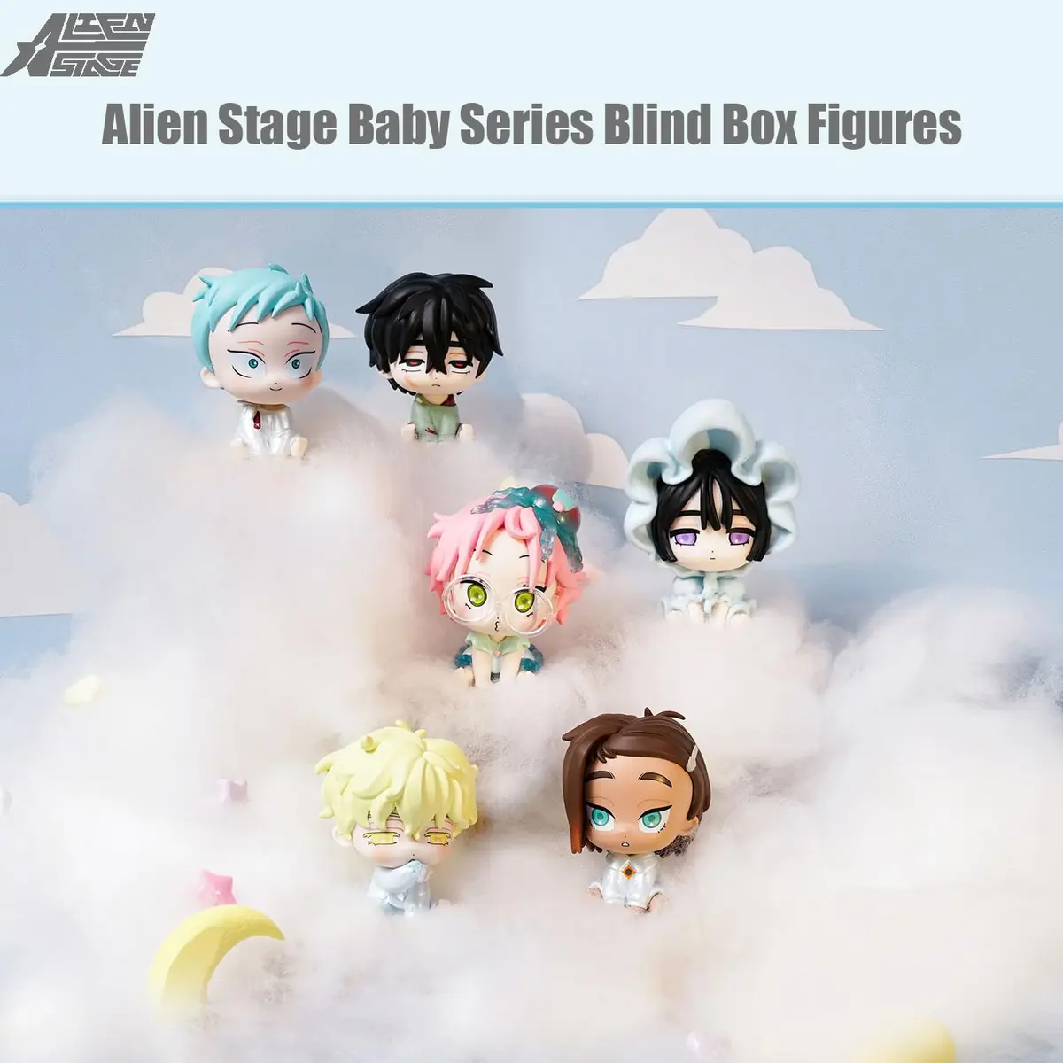 YJacuing Alien Stage Baby Series Figurine Set | Collectible 2.4" PVC Figures for Fans & Decor - view 2