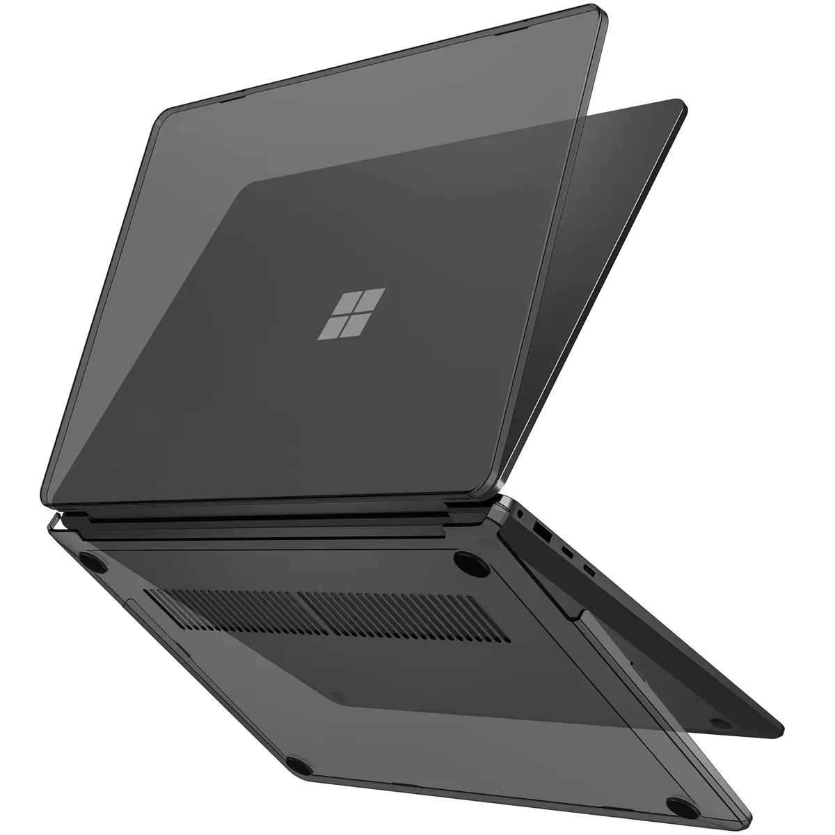 ProCase Black Hard Shell Case for 15 Inch Surface Laptop 8 2026 / Laptop 7 2024 | Lightweight & Vented - main product image