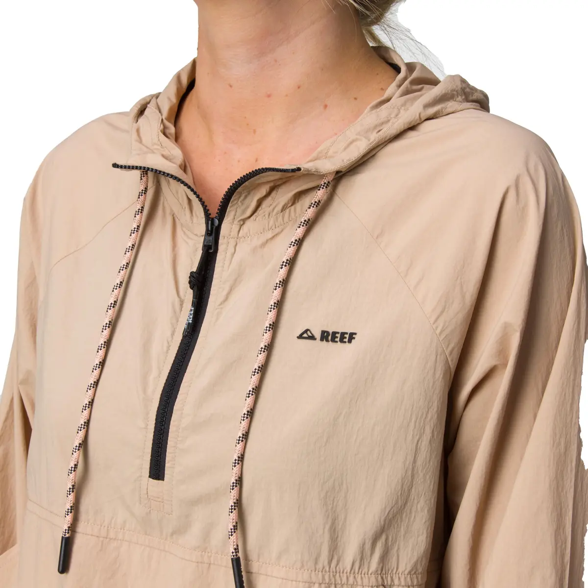 REEF Women's Hooded Anorak Pullover Jacket | Light, Soft & Flattering Fit for Spring - view 2