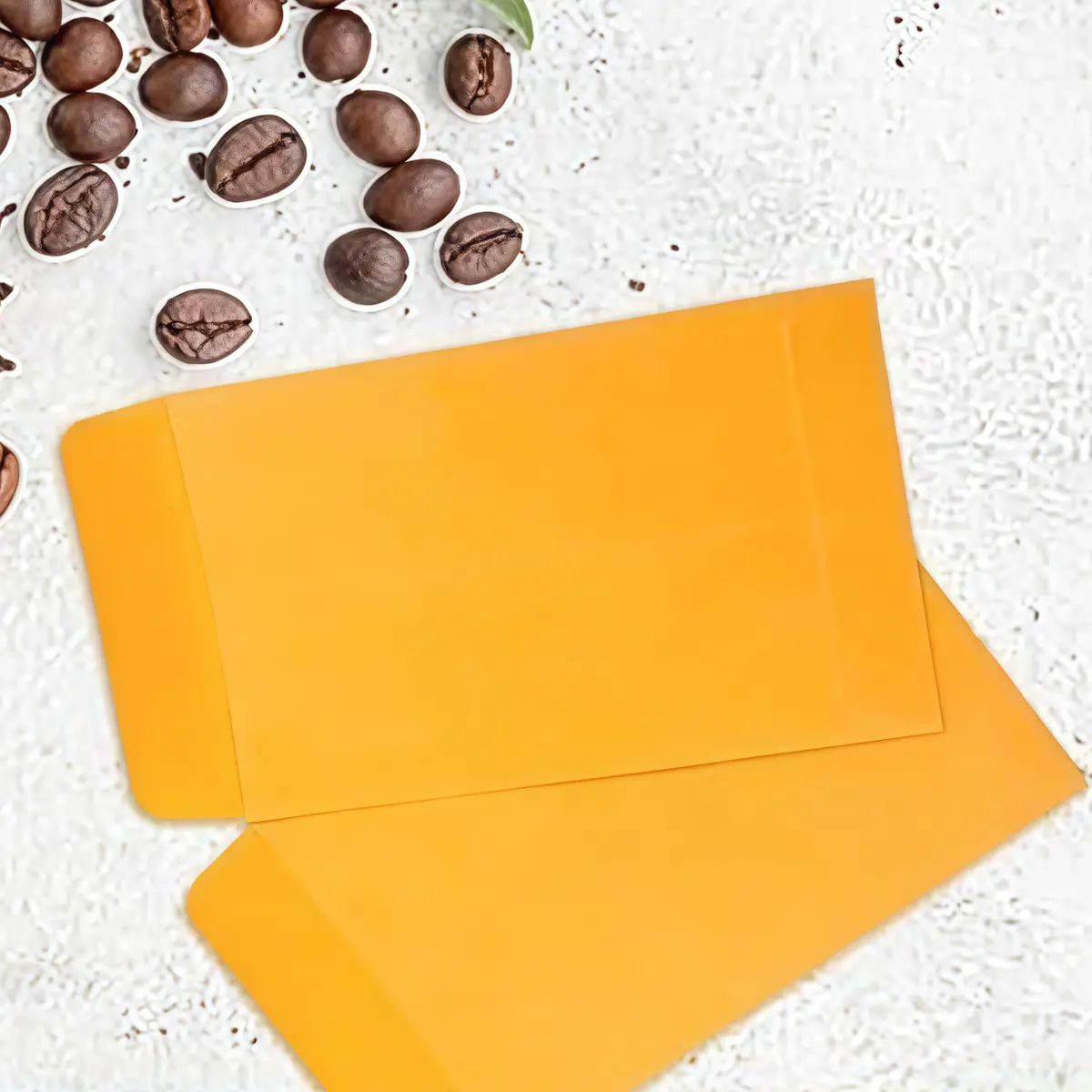 swesara Brown Kraft Coin Envelopes, Pack of 600 | Small Parts Envelope with Gummed Flap - view 6
