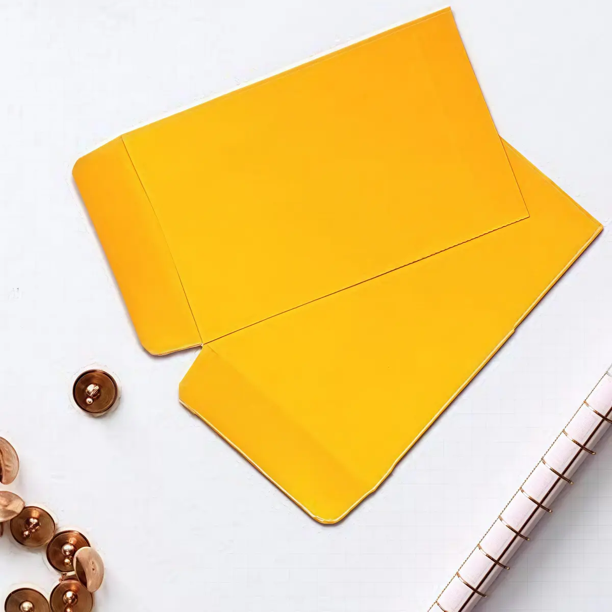 swesara Brown Kraft Coin Envelopes, Pack of 600 | Small Parts Envelope with Gummed Flap - view 7