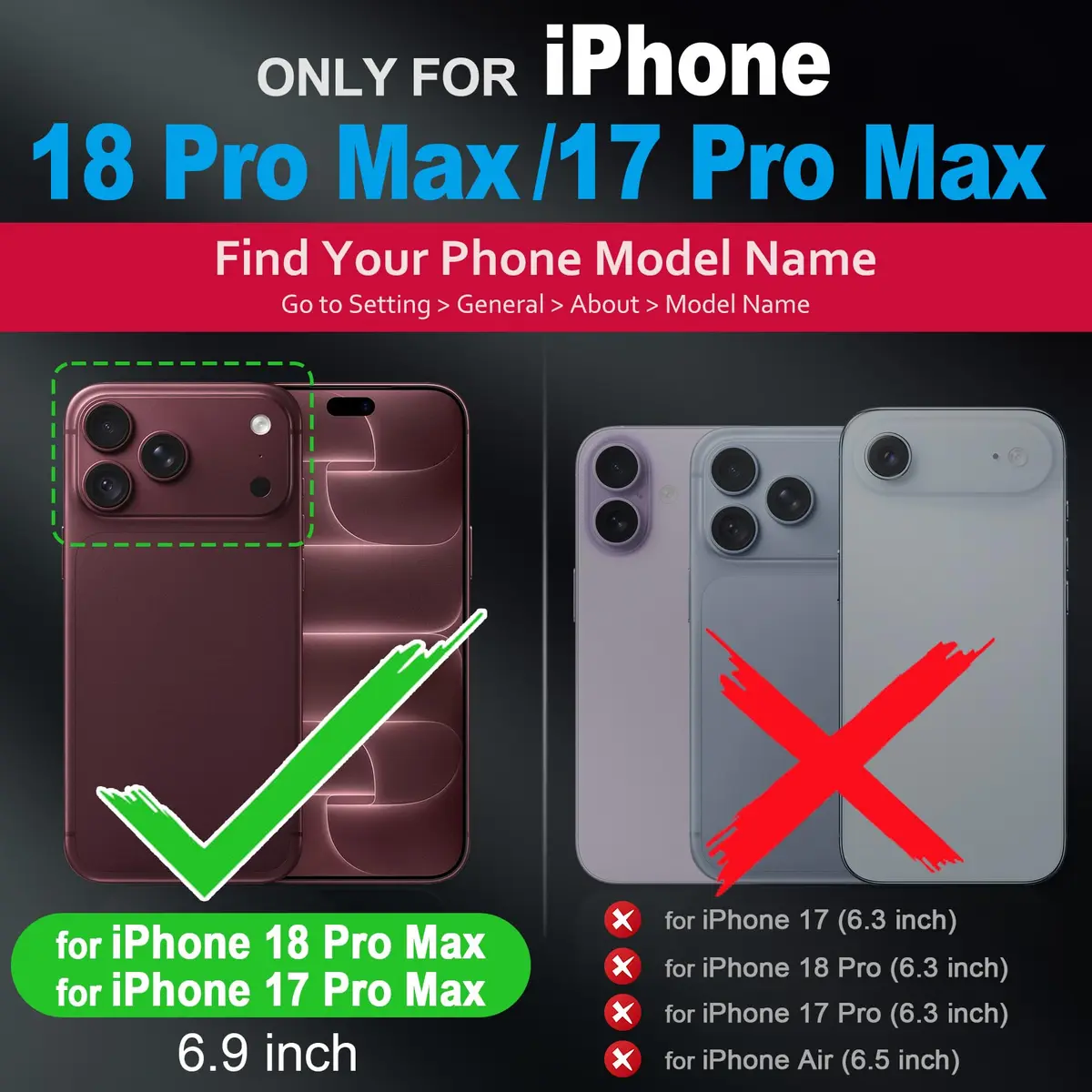 SHIELDON Genuine Leather Case for iPhone 18 Pro Max/17 Pro Max | Magnetic MagSafe Support & Shockproof - view 2