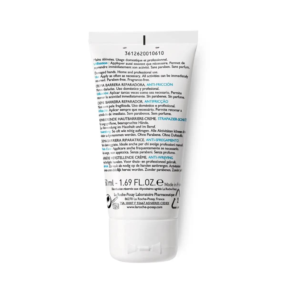 La Roche-Posay Cicaplast Hand Cream 100ml (3.38 Fl Oz) | Instant Relief for Dry Cracked Hands - view 9