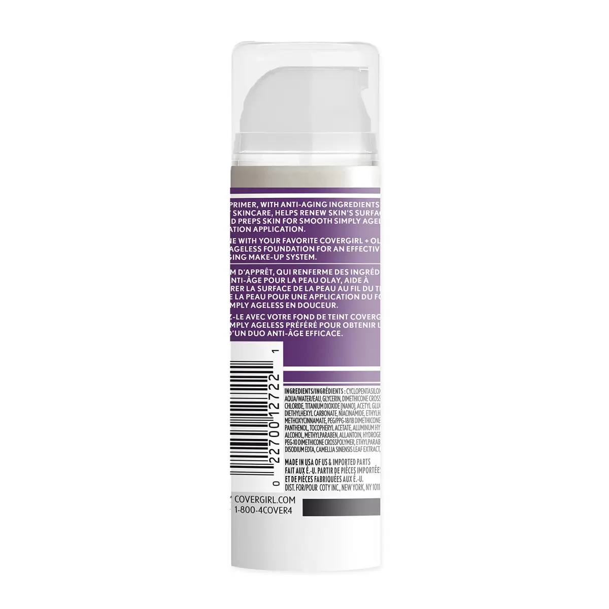 COVERGIRL Simply Ageless Makeup Primer - Pack of 2, 1 Fl Oz Each | Smooths and Preps Skin - view 3
