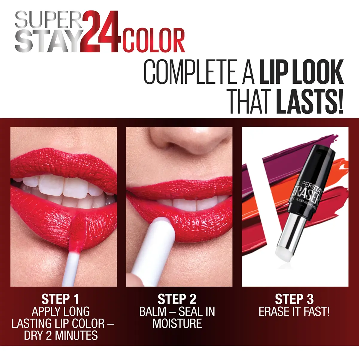 MAYBELLINE Super Stay 24 Keep Up The Flame Red Liquid Lipstick | 24-Hour Wear, Moisturizing Balm - view 9