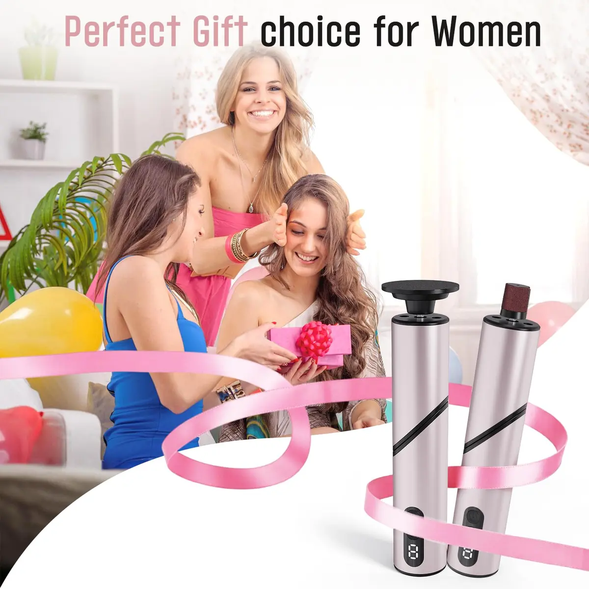 ZHOUMADE Electric Foot Callus Remover 1 Pack | 9-Speed Rechargeable Pedicure Tool - view 7