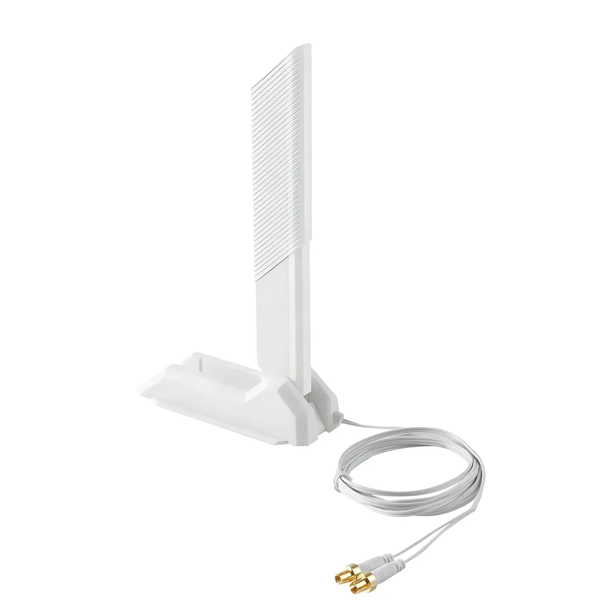 slinkdsco White WiFi 7 Gaming Motherboard Magnetic Antenna with EZ-Plug (NOT RP-SMA) | Lightning-Fast Wireless Connectivity - view 5
