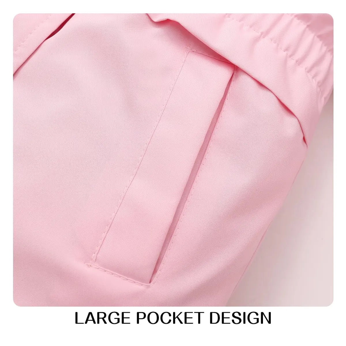 Mokitoni Winter Coat for Girls 7-8 Years Pink | Waterproof & Windproof - view 4