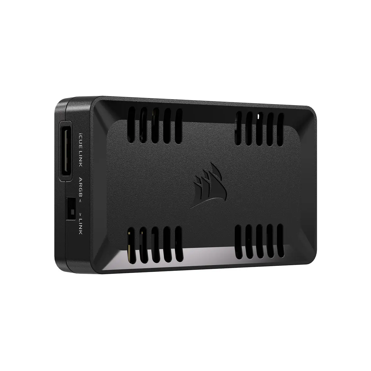 Corsair Commander Duo iCUE Link RGB Lighting and PWM ARGB Fan Controller – Control 12 Daisy-Chained PWM Fans, Two Flexible Temperature Sensors Included – Black | Supports iCUE Ecosystem - main product image