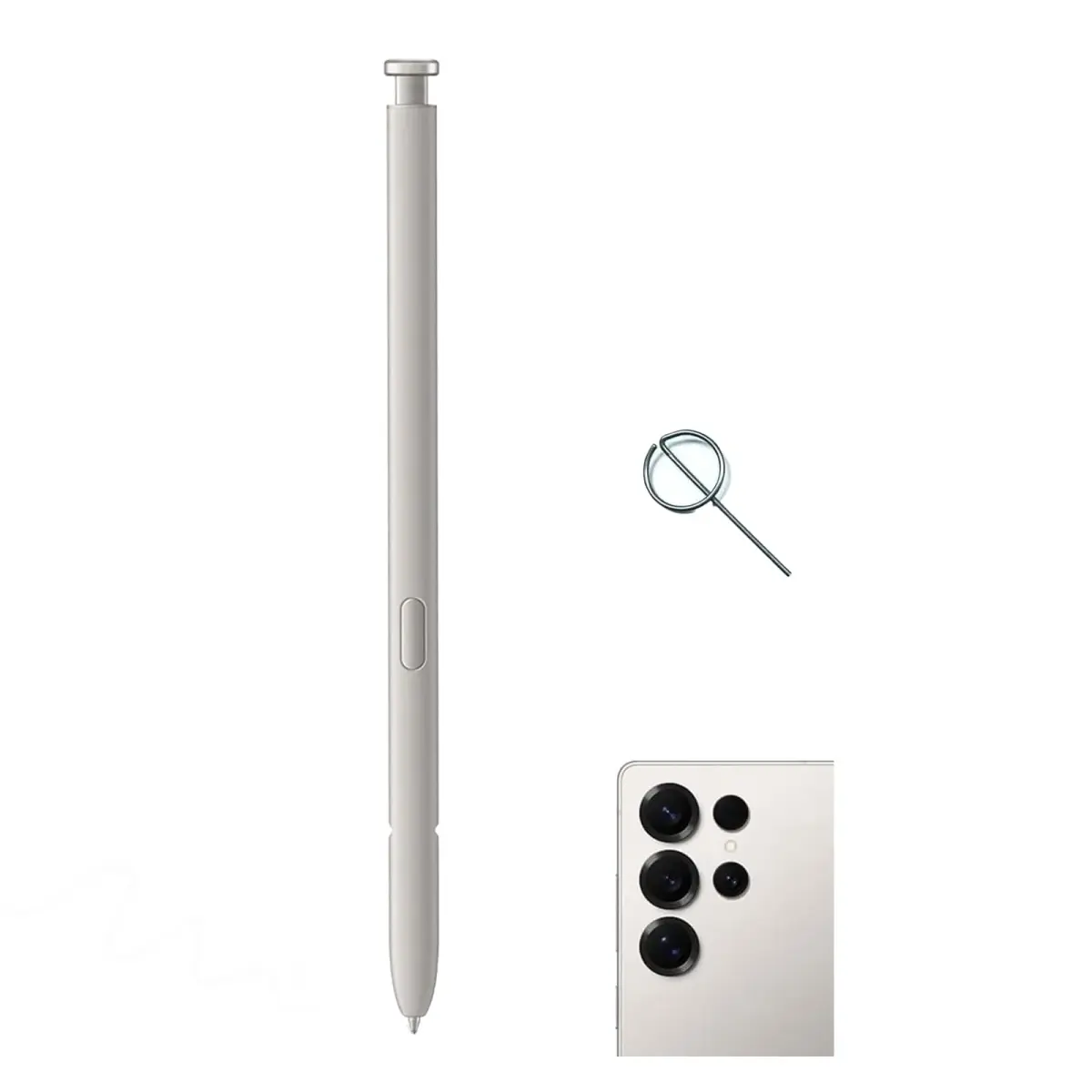 Peixiong Galaxy S25 Ultra S Pen Stylus for Samsung Galaxy S25 Ultra 5G, Light Gray | 4096 Pressure Sensitivity - main product image