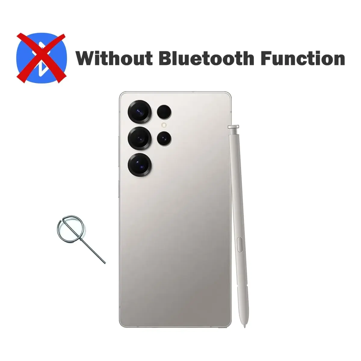 Peixiong Galaxy S25 Ultra S Pen Stylus for Samsung Galaxy S25 Ultra 5G, Light Gray | 4096 Pressure Sensitivity - view 4