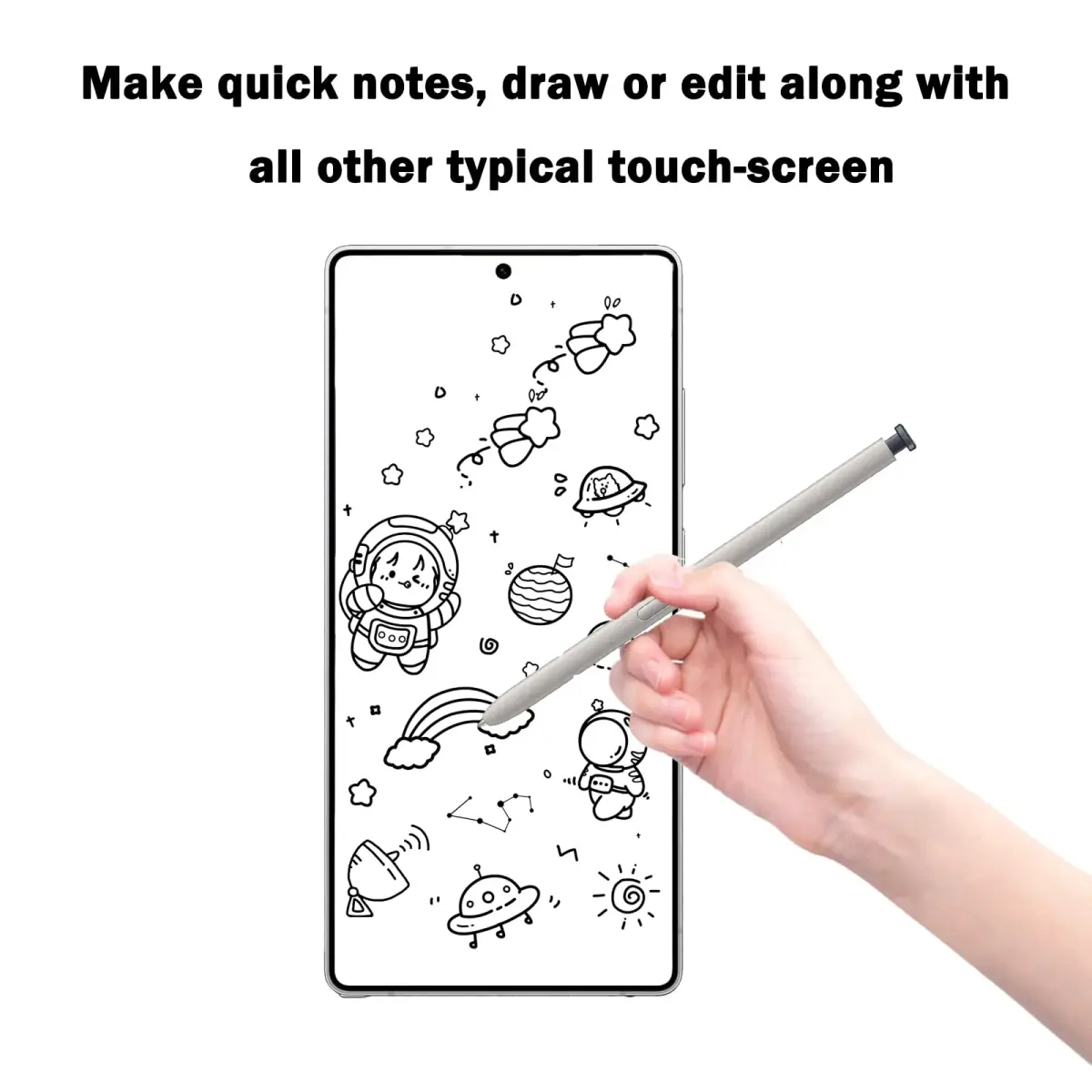 Peixiong Galaxy S25 Ultra S Pen Stylus for Samsung Galaxy S25 Ultra 5G (Black, 1-Pack) - view 6