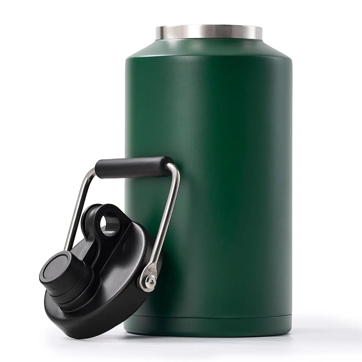 Kerilyn Insulated Gallon Jug with Handle, 3785ml (128 Ounces) Stainless Steel | Keeps Drinks Cold 48 Hrs, Hot 24 Hrs - main product image