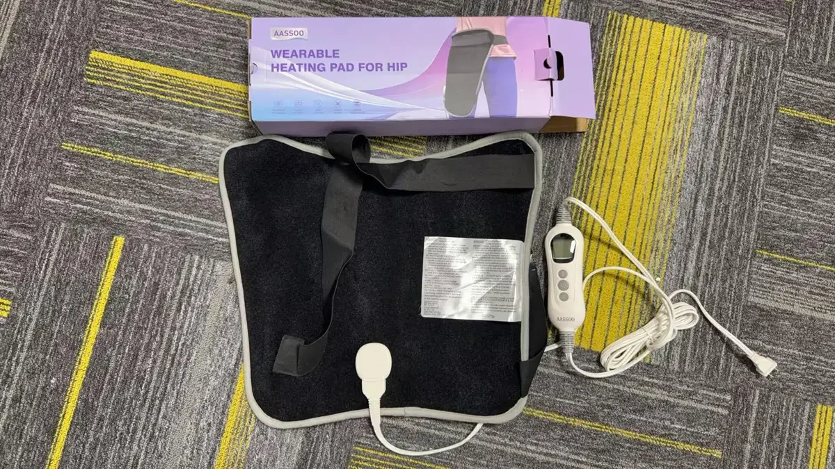 AASSOO Graphene Hip Heating Pad for Sciatica Pain Relief 18.5" x 16" | Fast Heating & Auto-Off - view 9