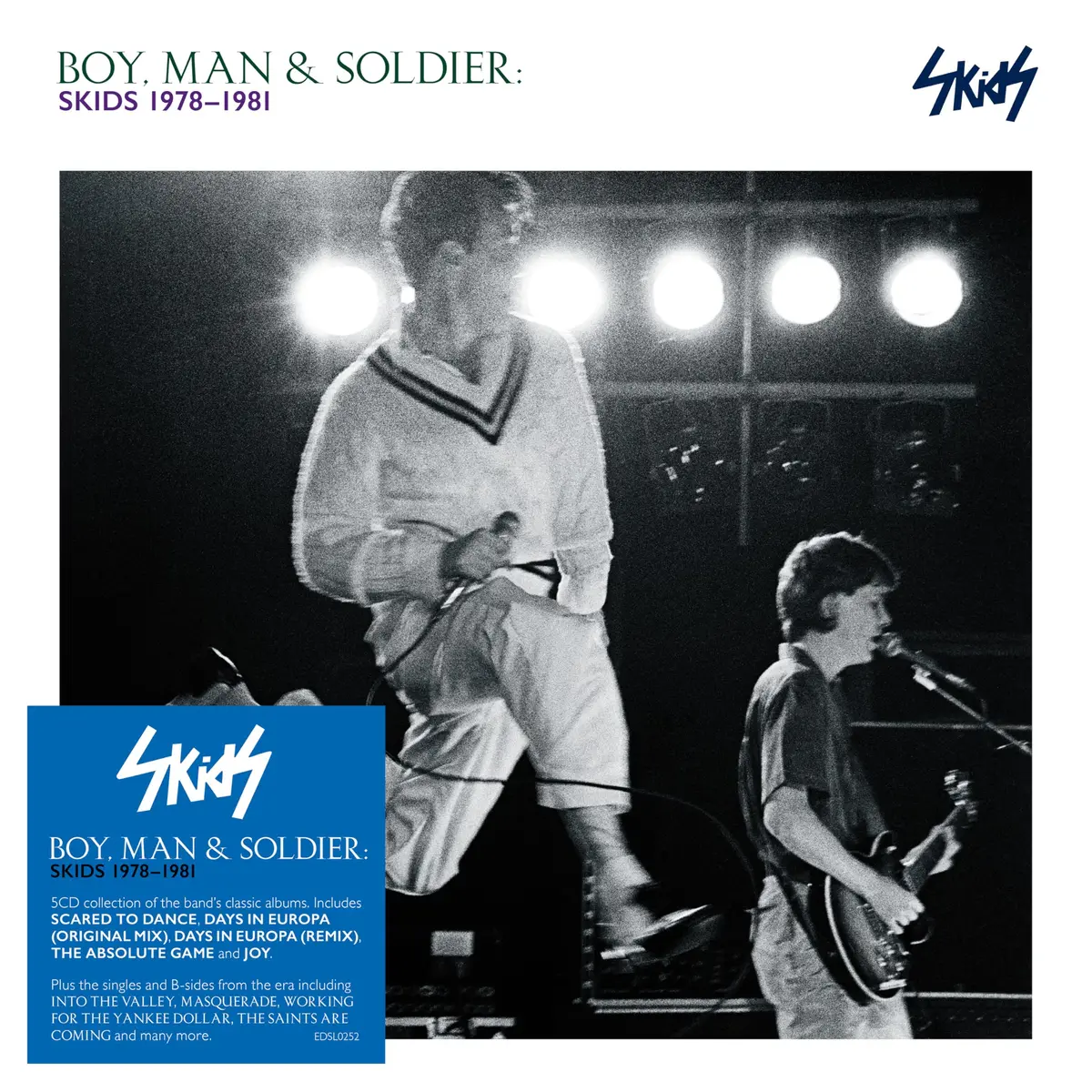 Edsel Boy Man & Soldier: Skids 1978-1981 | 5CD Boxset of UK Punk & New Wave Classics - main product image