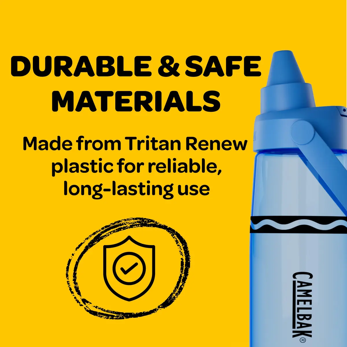 CamelBak Crayola Chug Water Bottle 25oz | Bright, Durable Tritan, Easy to Carry - view 5