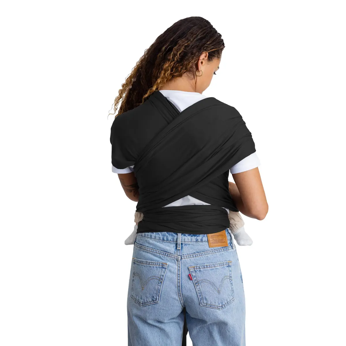 Moby Baby Wrap Carrier for Newborns & Toddlers 8-33lbs | Adjustable & Lightweight - view 2