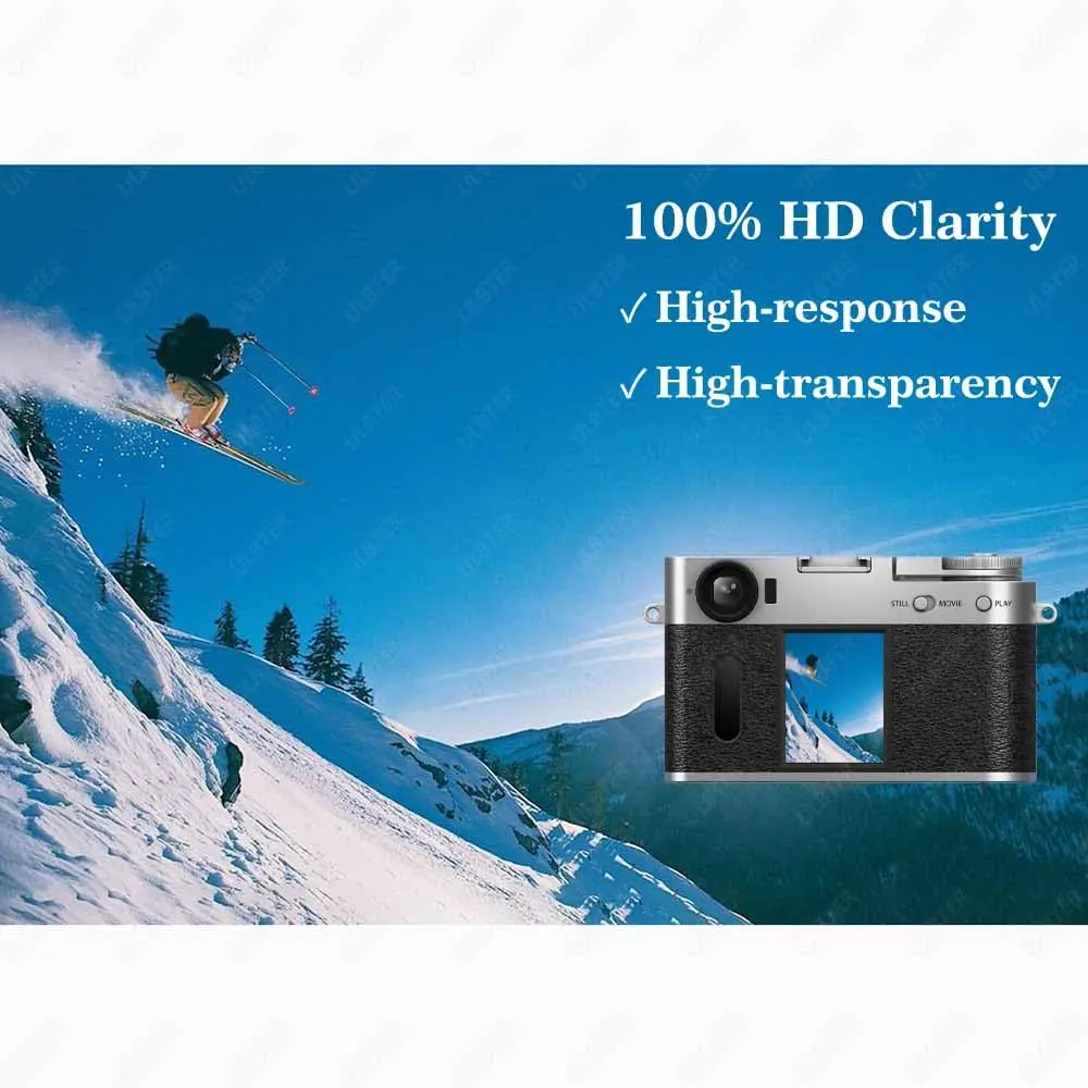 ULBTER Screen Protector for Fujifilm X Half Fuji X-HF 0.3mm | 9H Hardness, HD Clarity, Bubble-Free - view 3