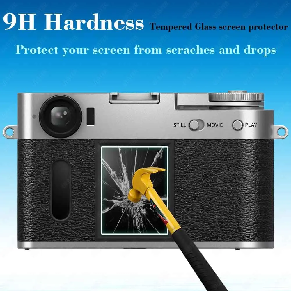 ULBTER Screen Protector for Fujifilm X Half Fuji X-HF 0.3mm | 9H Hardness, HD Clarity, Bubble-Free - view 4