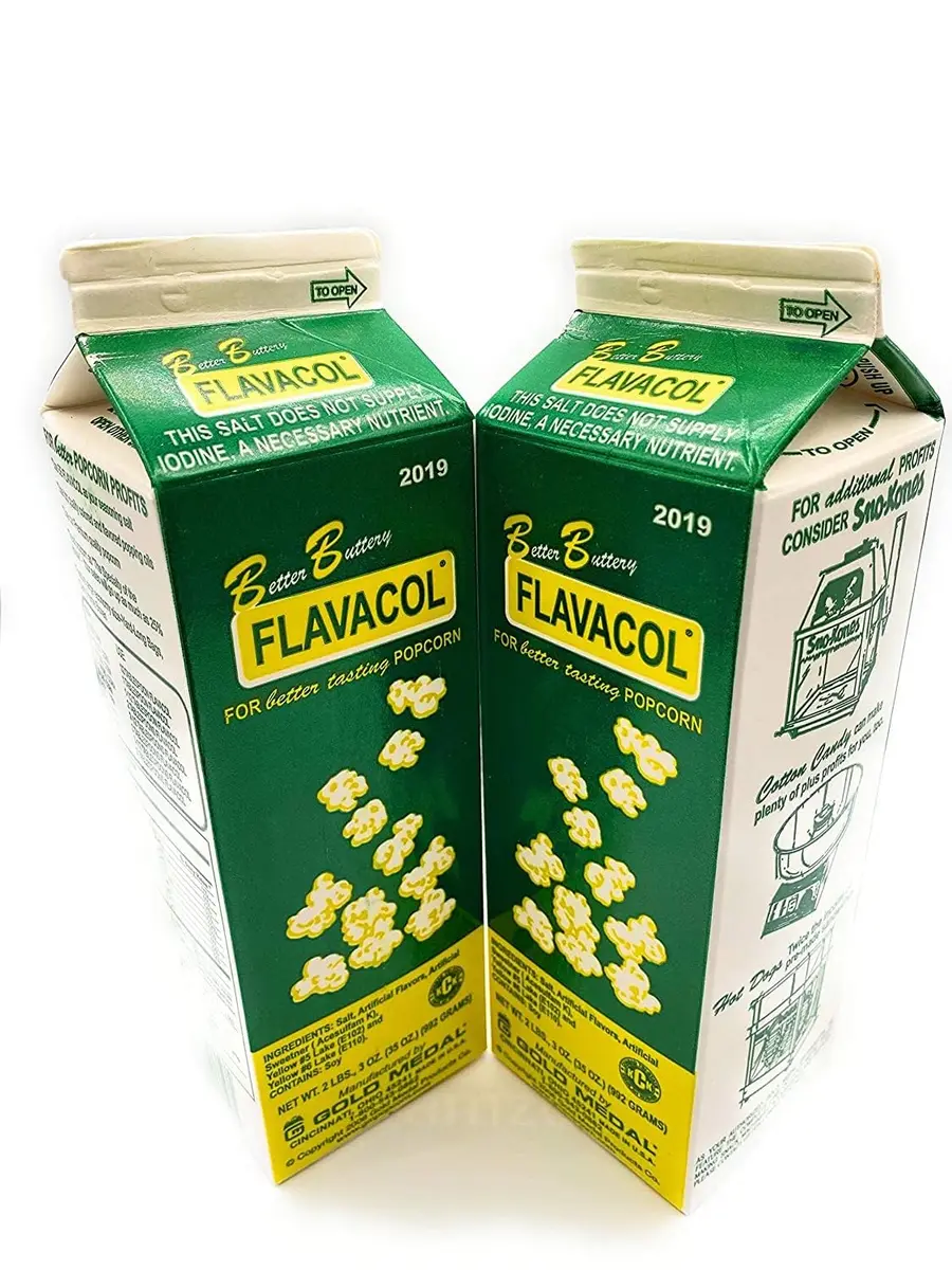 Concession Essentials Better Butter Flavacol 35oz | Movie Theater Popcorn Seasoning - view 2