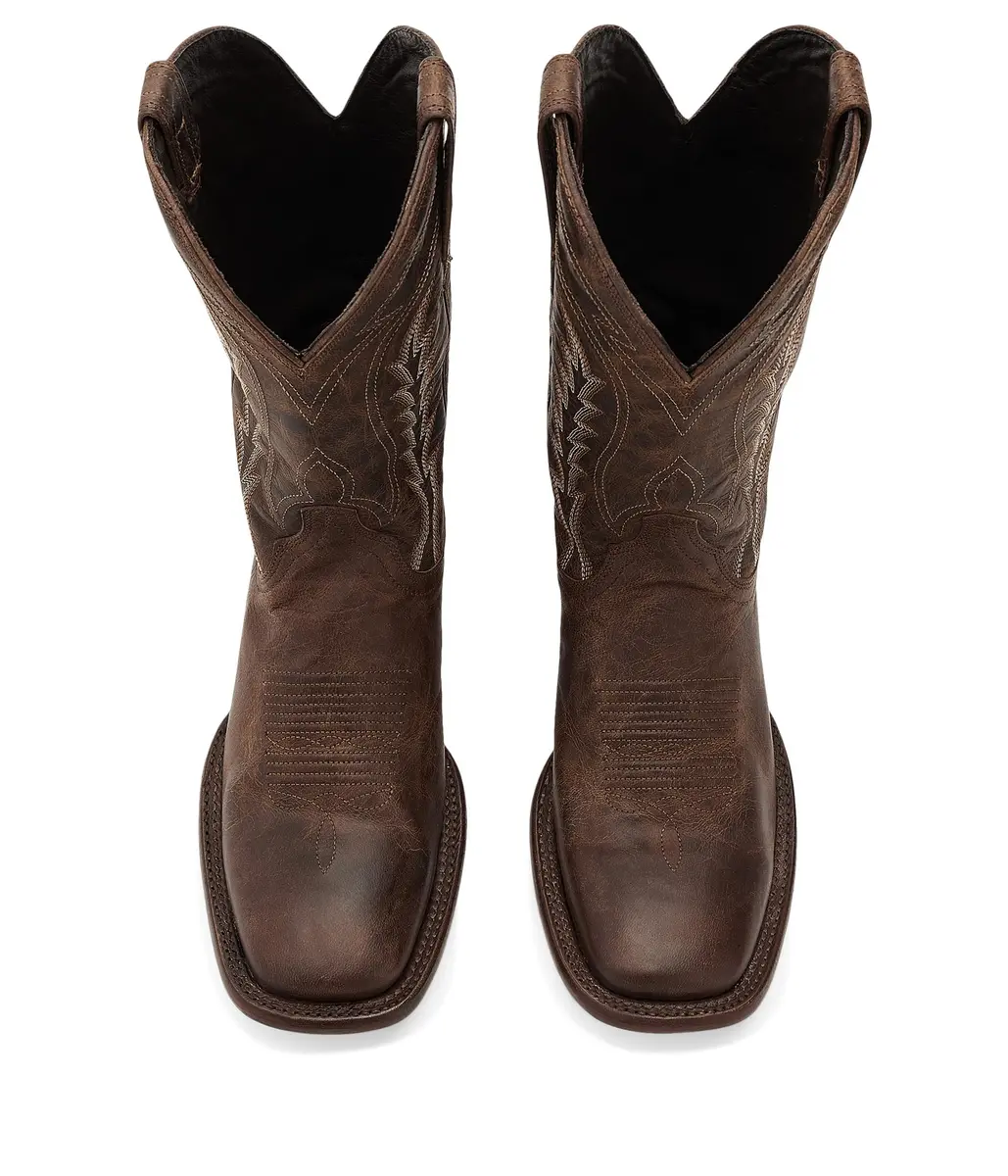 Tecovas The Doc Midnight 12 Men’s Western Boot | Classic Square Toe, Leather Outsole, 1.5 Inch Heel - view 3