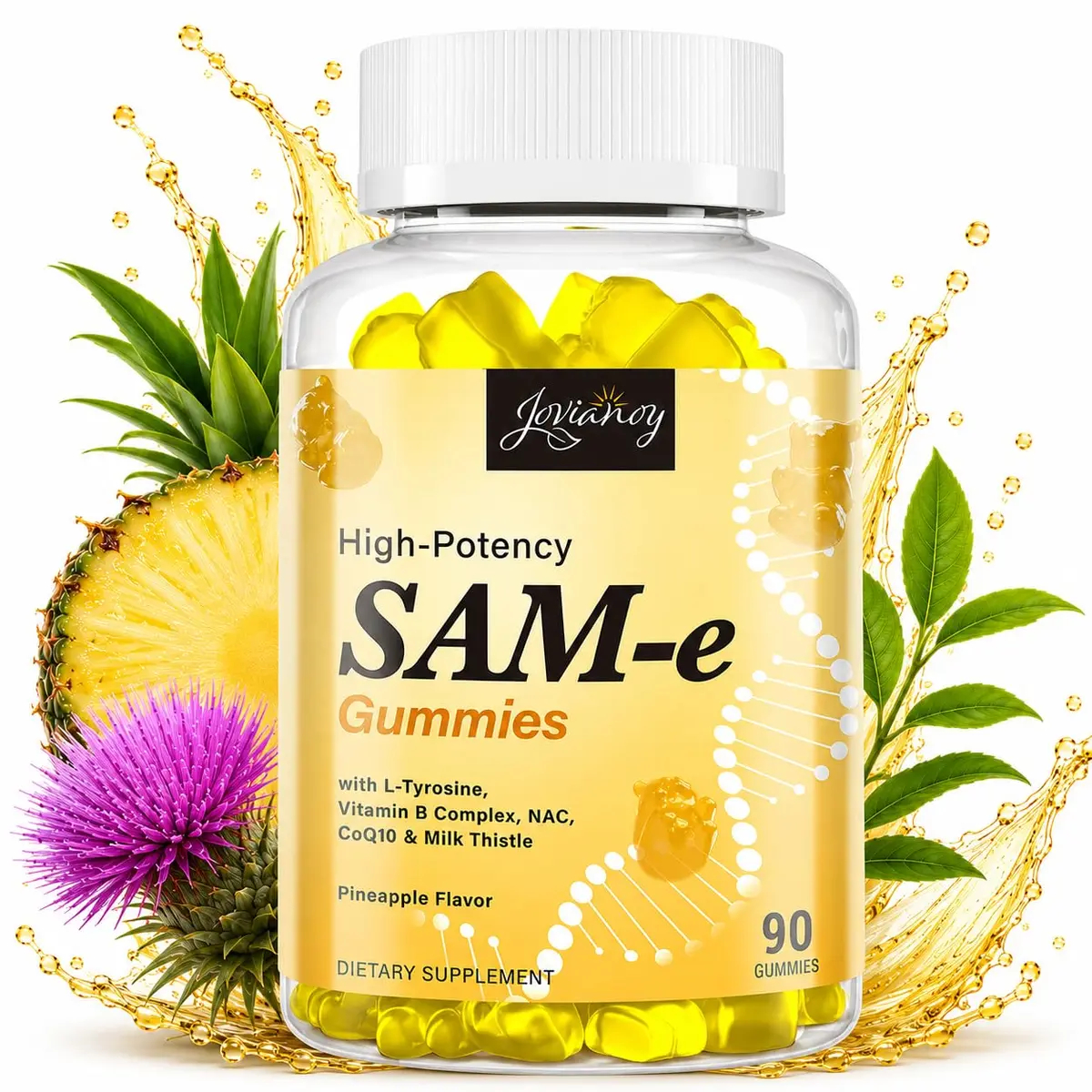 Jovianoy SAM-e Gummies with L-Tyrosine, Vitamin B Complex & NAC - main product image