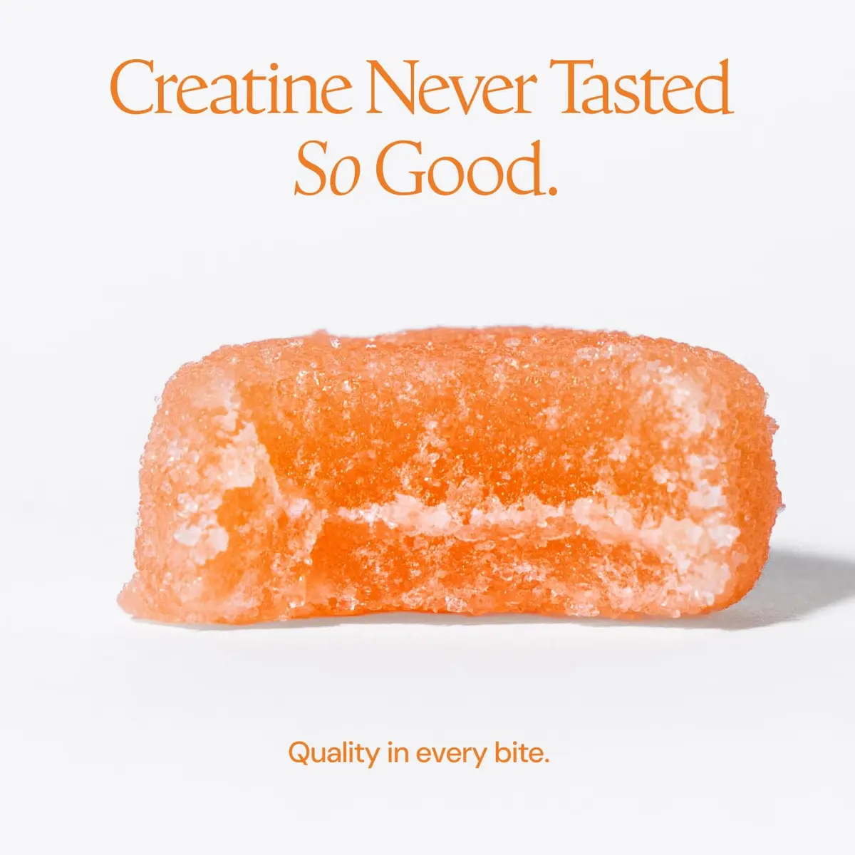 Create Creatine Monohydrate Gummies for Men & Women, Boost Focus, Strength, and Endurance, Anti-Melting Formula, Vegan, Gluten-Free, Non-GMO, 1.5g of Creatine per Gummy (Sour Peach) | 90 Count (405g) - view 3