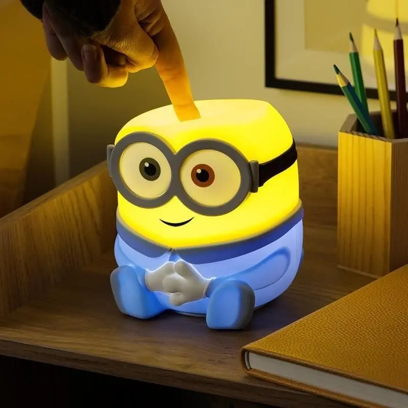 Paladone Minions Bob SquishyGlo Night Light 15cm | Rechargeable Silicone Kids & Adults - view 6