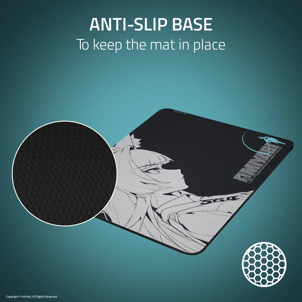 Razer Gigantus V2 Zenless Zone Zero Edition Medium Gaming Mouse Pad | Textured Micro-Weave Cloth Surface - view 4