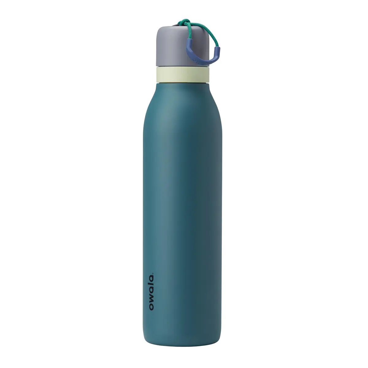 Owala FreeSip Twist Stainless Steel Water Bottle 24 oz Denim | Double-Walled Insulated, Leak-Proof, BPA-Free - main product image