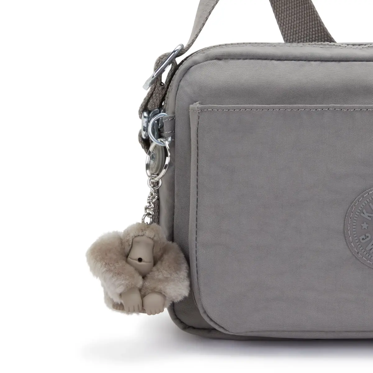 Kipling Abanu Medium Crossbody Bag 25cm (9.5"L x 6.75"H x 3.5"D) | Lightweight Nylon Multi-Compartment Bag - view 5