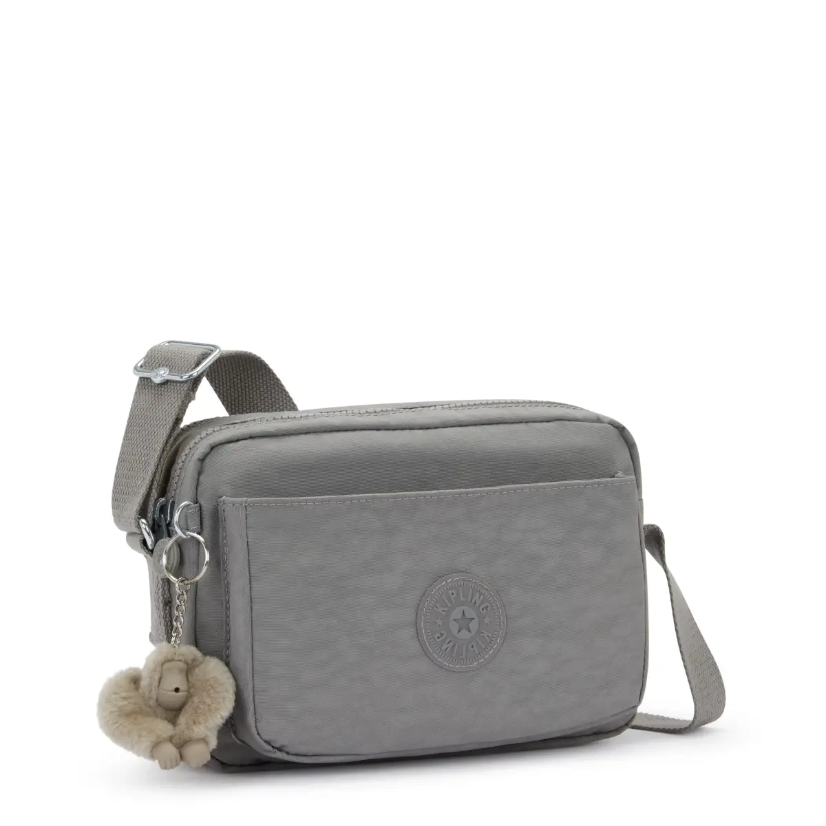Kipling Abanu Medium Crossbody Bag 25cm (9.5"L x 6.75"H x 3.5"D) | Lightweight Nylon Multi-Compartment Bag - view 6