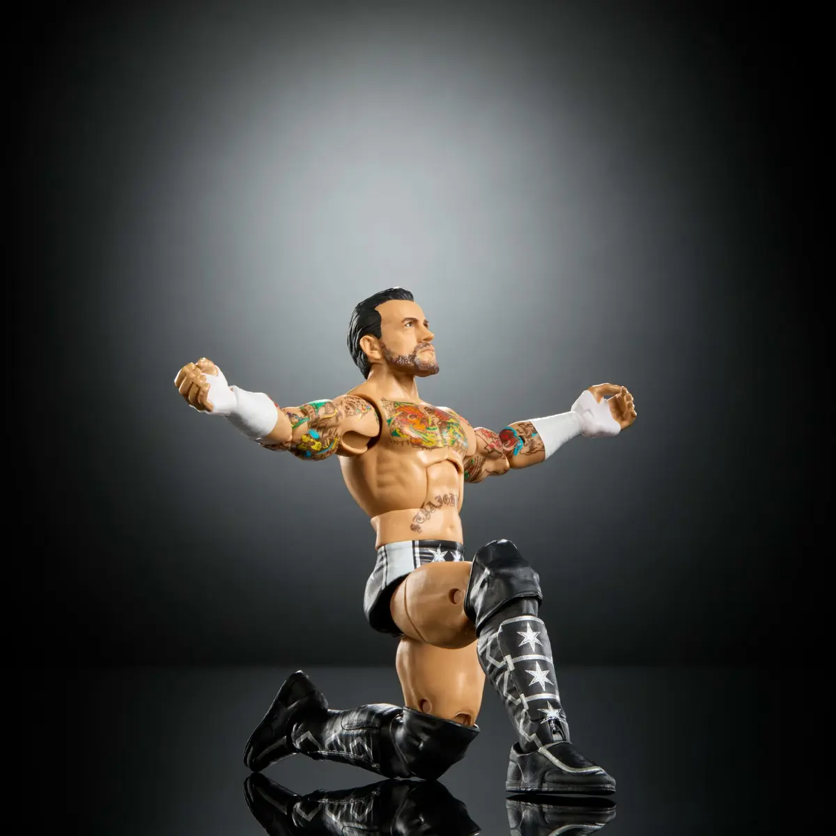 Mattel WWE Elite CM Punk Action Figure & Accessories | 6-inch Collectible with 25 Points Articulation - view 4