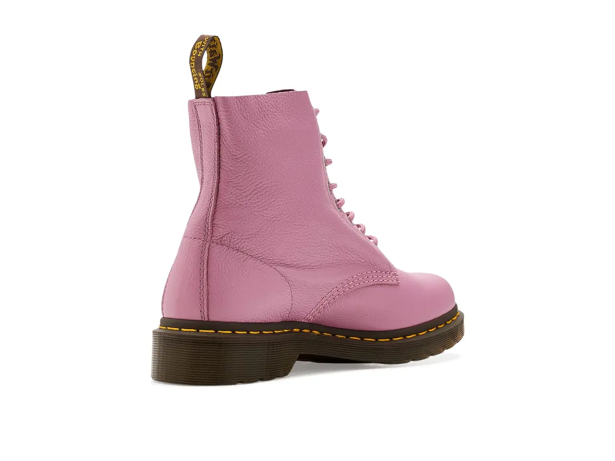 Dr. Martens 1460 Pascal Leather Combat Boot 6 US Women | Dusty Rose Virginia, True to Size - view 6