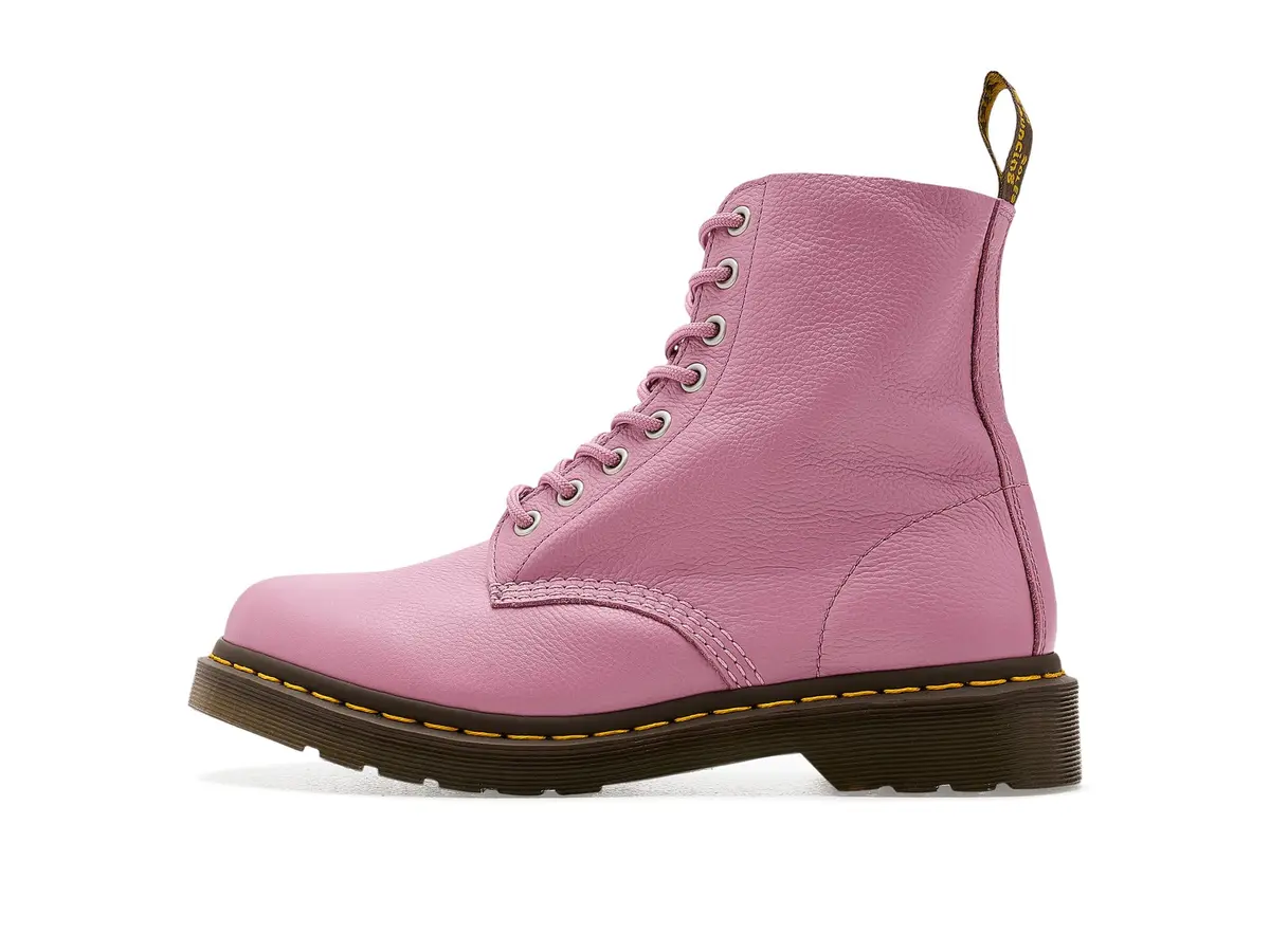 Dr. Martens 1460 Pascal Leather Combat Boot 6 US Women | Dusty Rose Virginia, True to Size - view 7