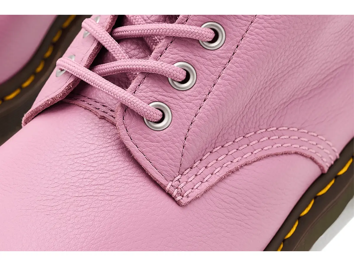 Dr. Martens 1460 Pascal Leather Combat Boot 6 US Women | Dusty Rose Virginia, True to Size - view 9