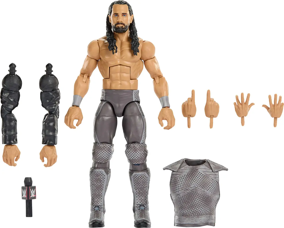 Mattel WWE Elite Collection Seth Rollins Action Figure & Accessories | Authentic WWE Superstar Toy for Kids & Collectors - main product image