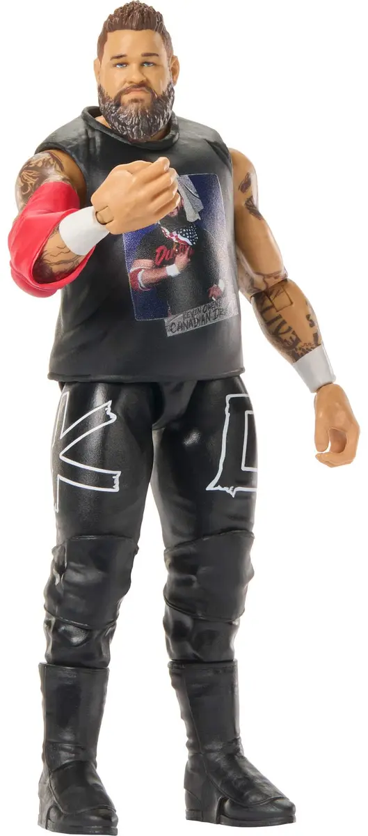 Mattel WWE Kevin Owens Action Figure 6-inch | Main Event Series with 14 Articulation Points - view 4