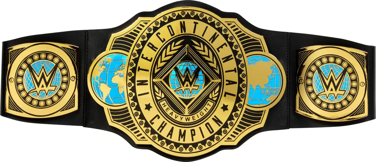 Mattel WWE Intercontinental Championship Title Belt for Kids | 39.37 inches (100 cm) - main product image